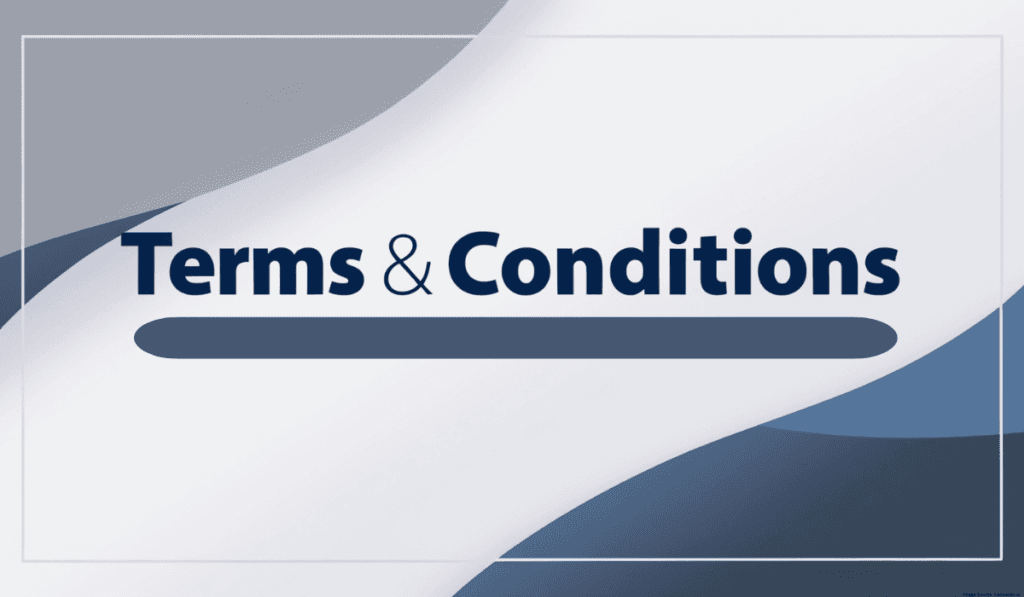 Terms & Conditions